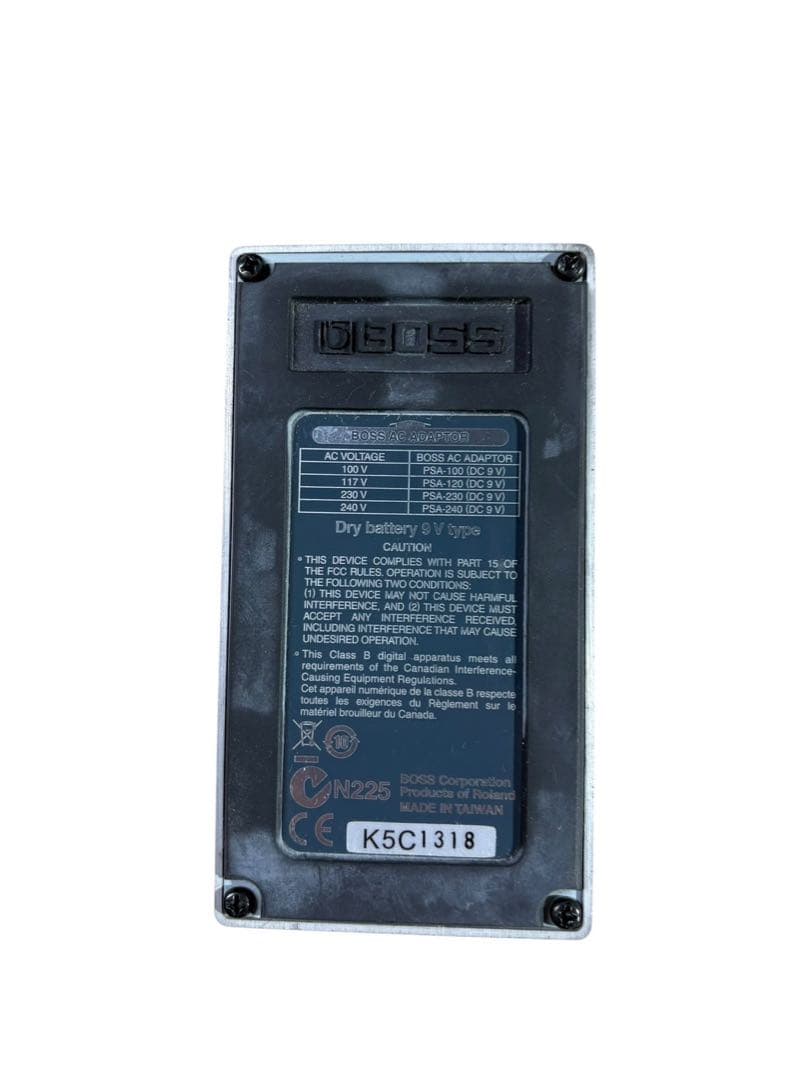 ■BOSS Digital Reverb RV-5 エフェクター