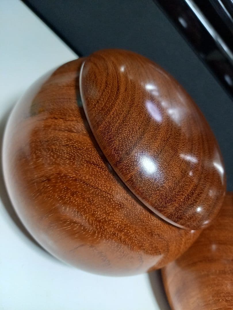 日向製　碁盤　桂　板目　木裏　碁石　本蛤　35号　一式