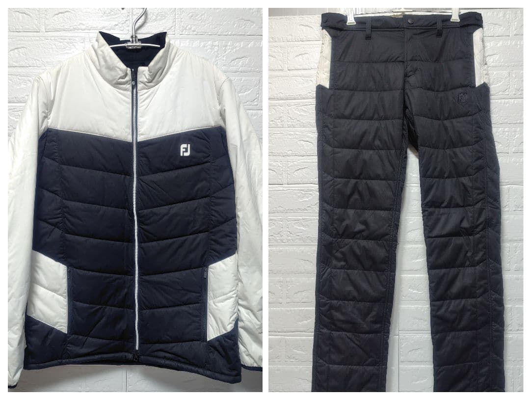 FJ　フットジョイ　ゴルフ　中綿ジャケット　パンツ　セットアップ　上下セット