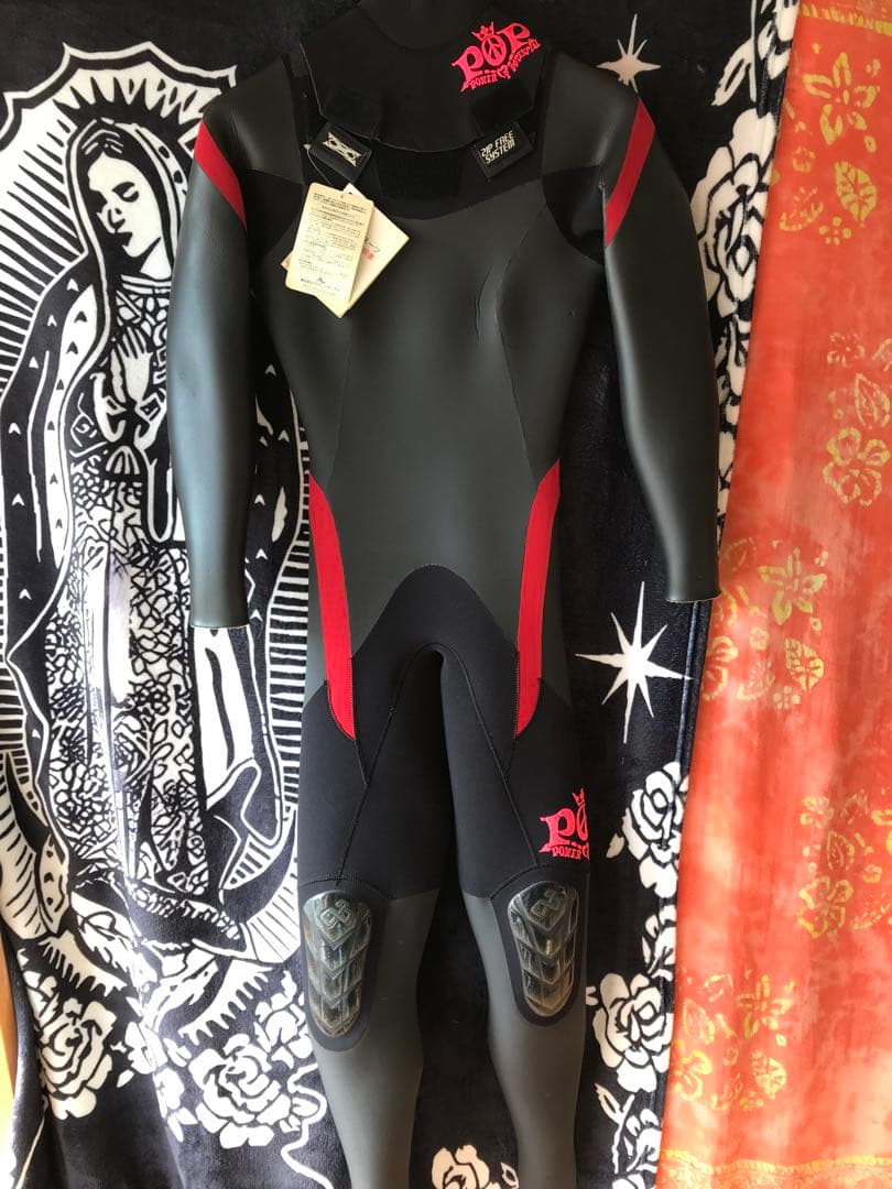 日本製　POPウエットスーツ　セミドライ　レディース　ML5/3