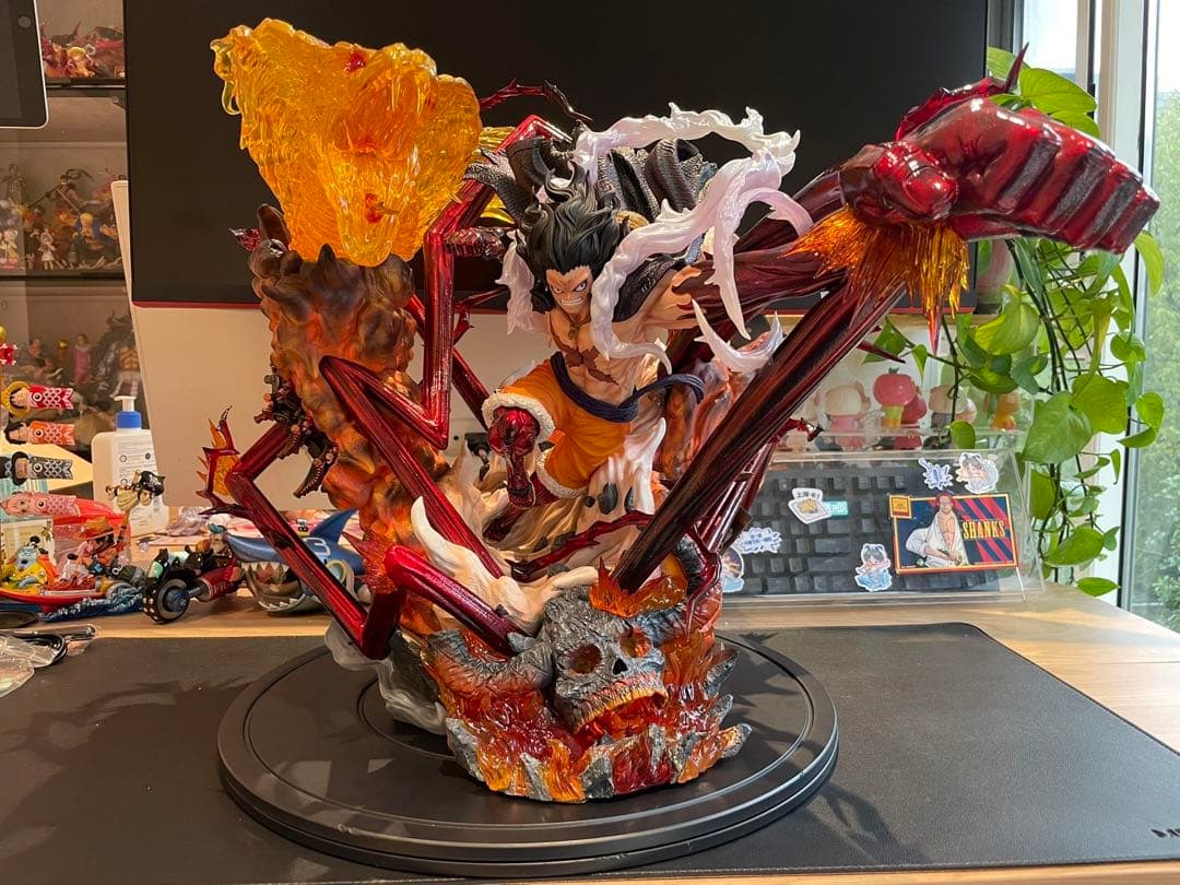 ONE PIECE ワンピース スネークマン ルフィ フィギュア ガレージキット