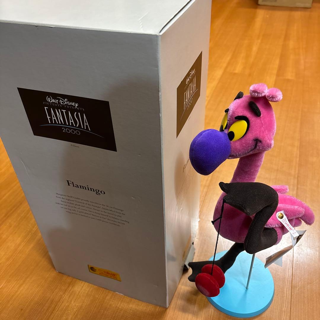 Disney Fantasia 2000 フラミンゴ ぬいぐるみ