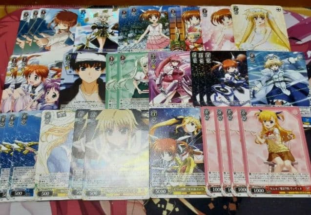 ヴァイスシュヴァルツ　魔法少女リリカルなのは 最終値下げ　デッキ　パーツセット