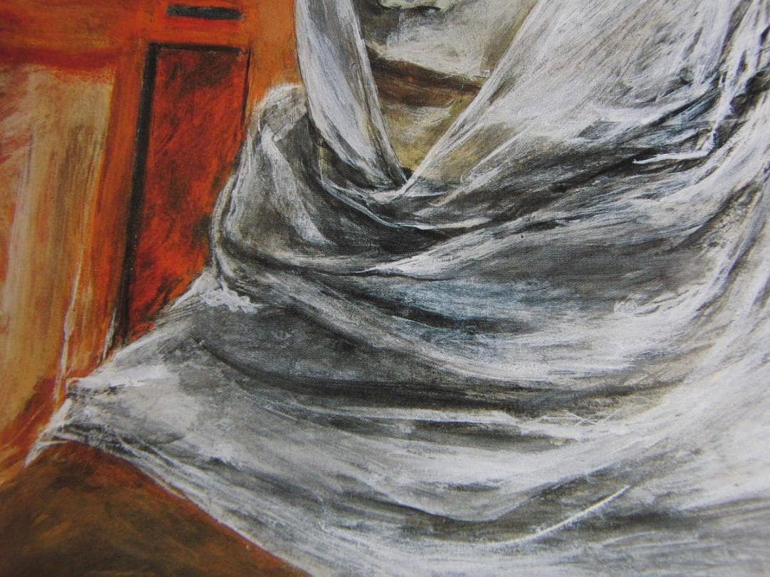 国吉康雄、【村一番の可愛い娘】、希少な額装用画集より、新品額装付