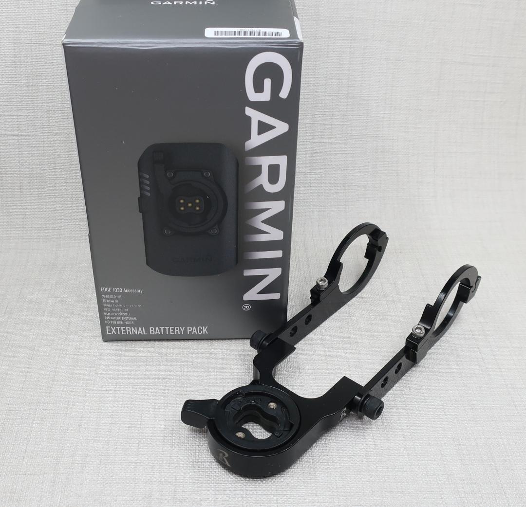 GARMIN　エッジ用バッテリーパック+レックマウント　セット