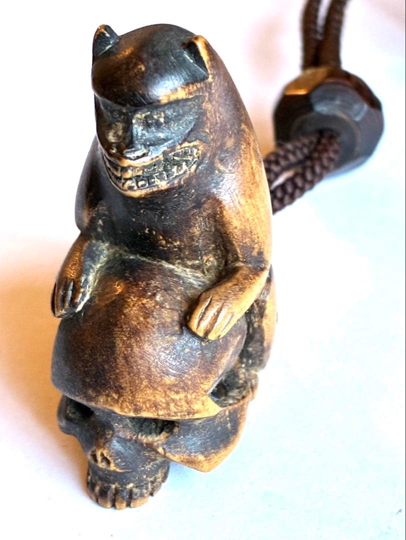 時代鷄蒔絵印籠　在銘