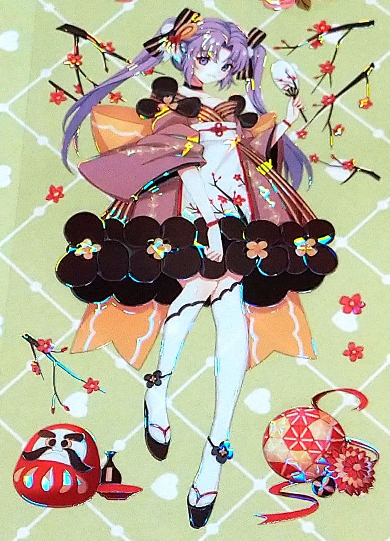 J889#和歌(贝壳光)巫女sama切り売り海外人物マステ女の子