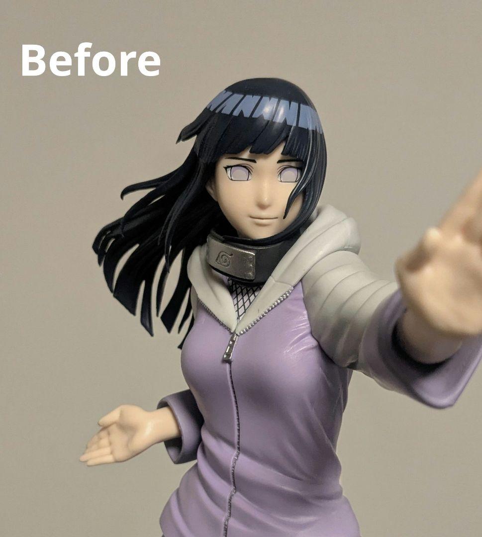 白眼 リペイント 日向ヒナタ B賞 ナルト フィギュア 一番くじ