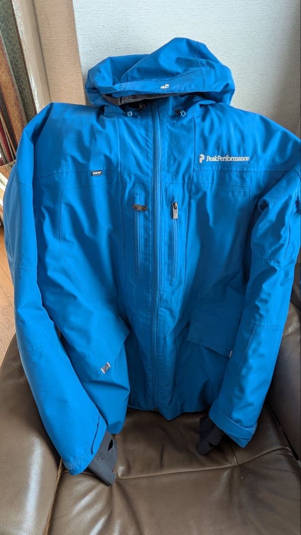 ピークパフォーマンス ブルー系 スキーウェア上下 size : L