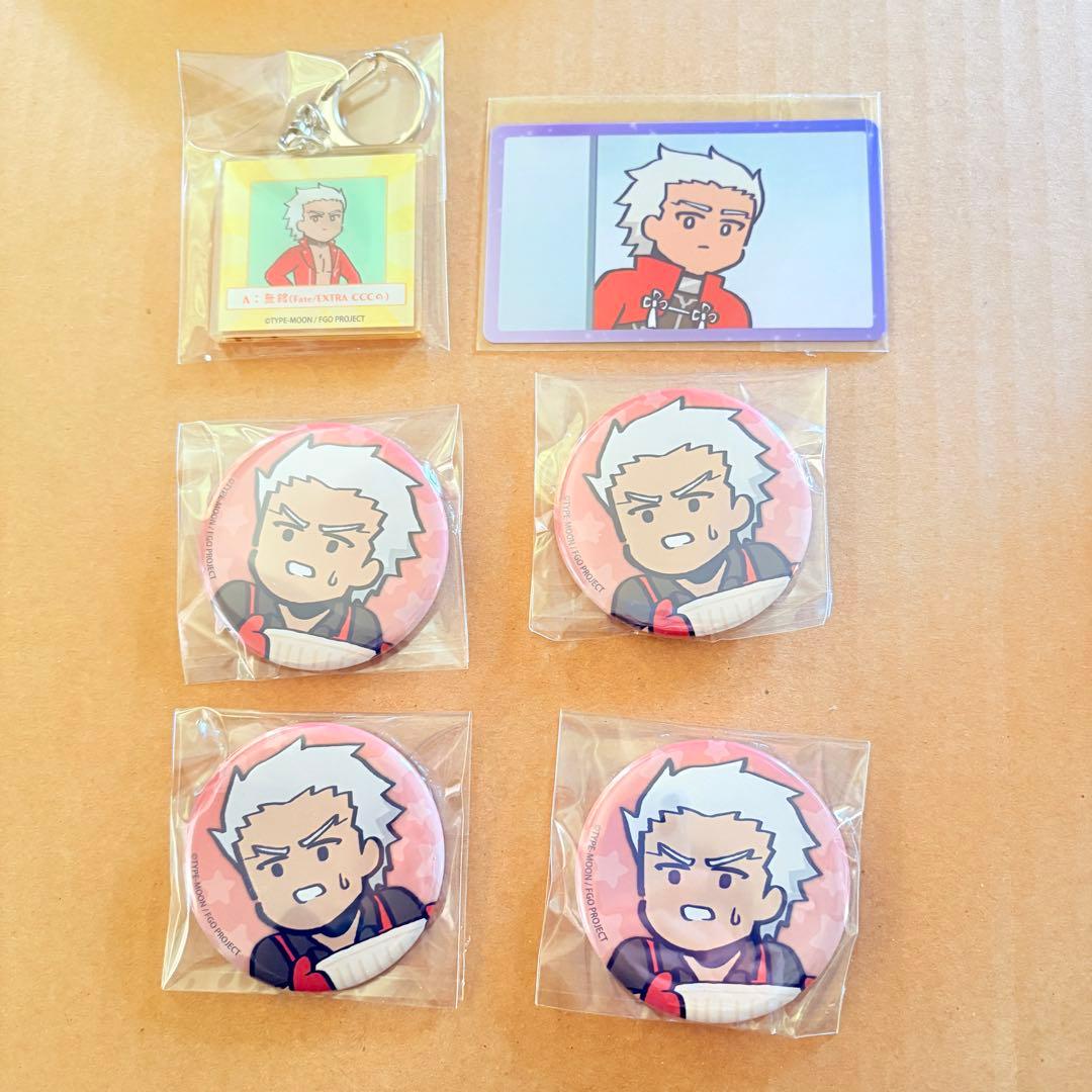 【レア】藤丸立香はわからない アーチャー エミヤ 6点セット