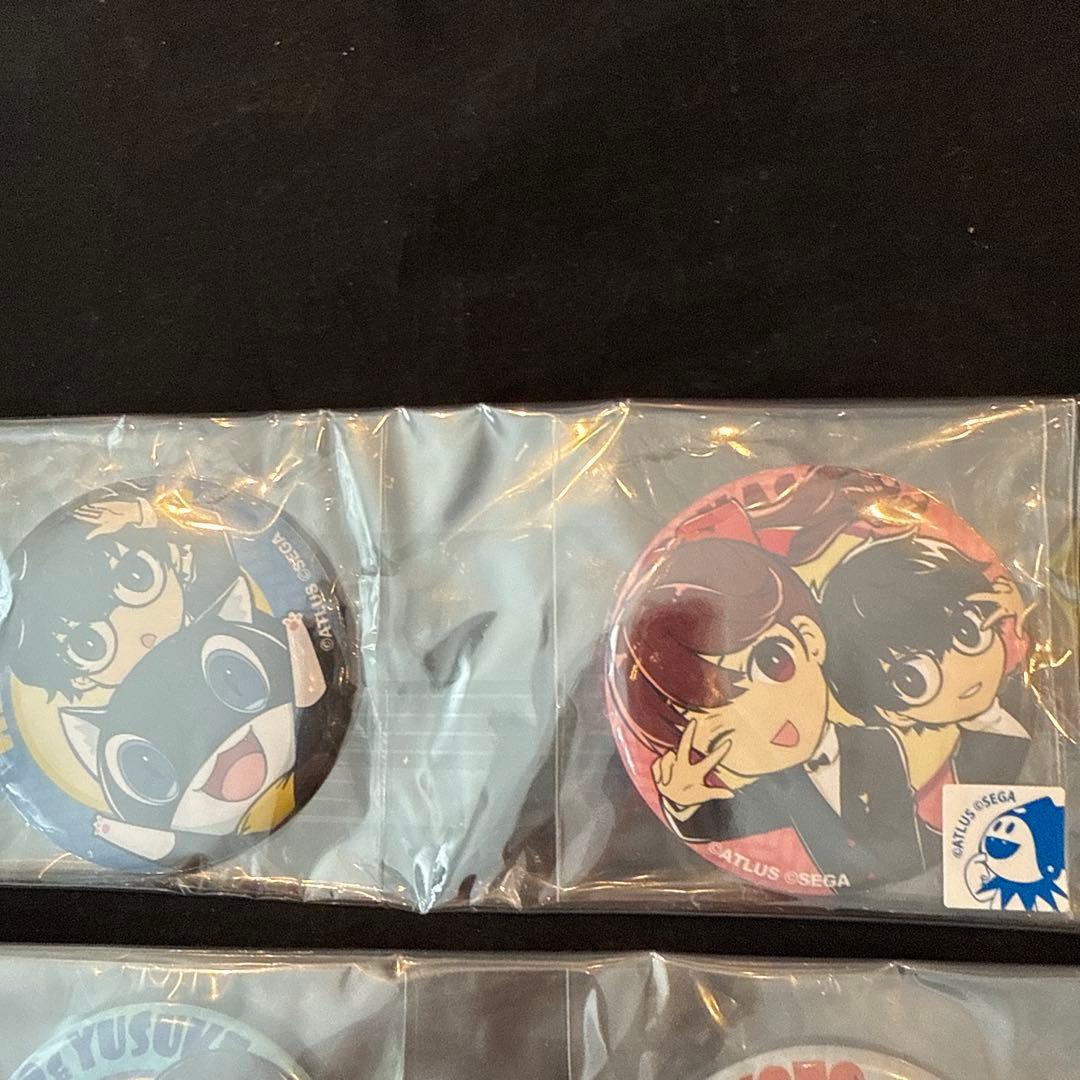 ペルソナ5 みんなで作る調査報告書 特典　缶バッジ　未開封　まとめ売り