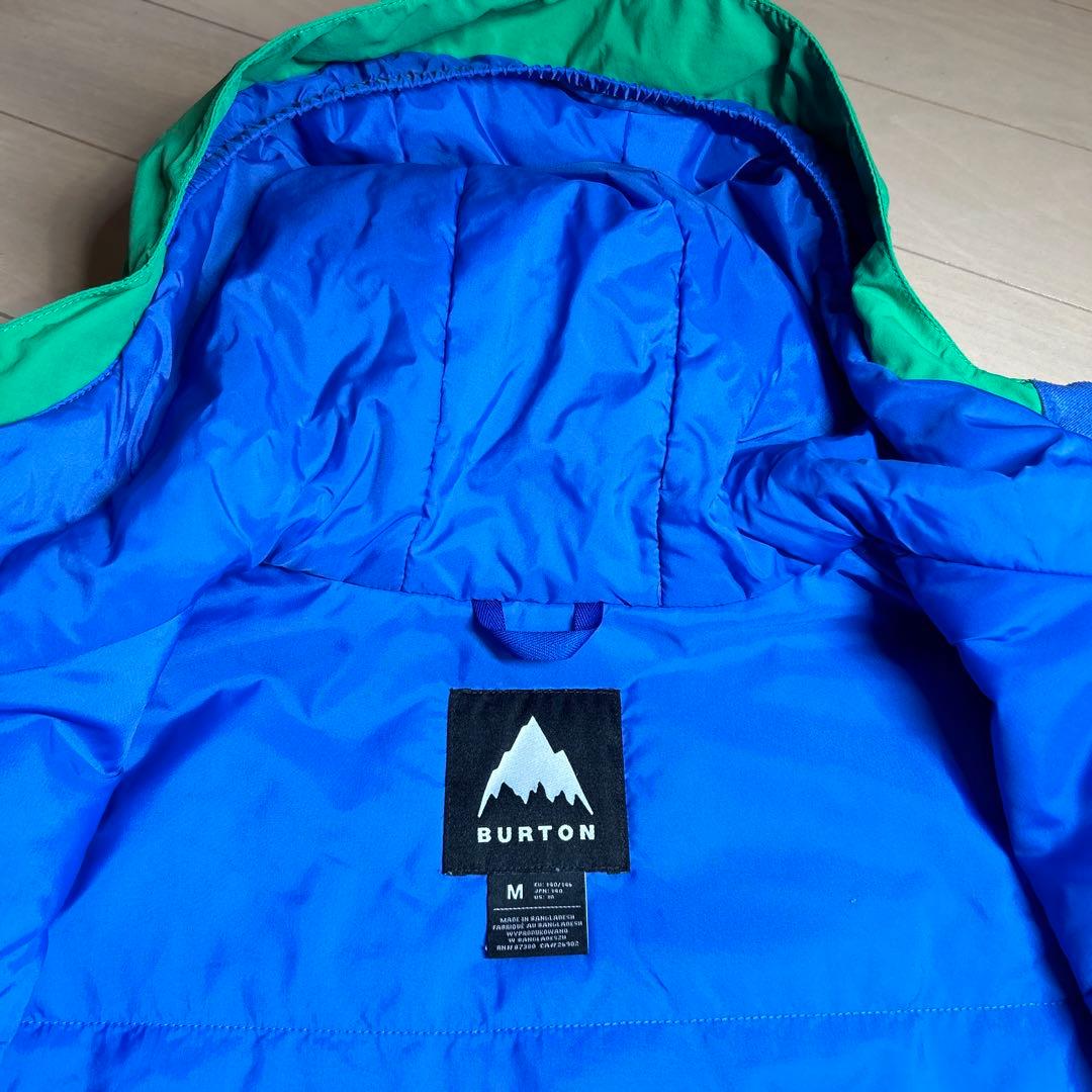 バートン　キッズM スノーウェア　セットアップ