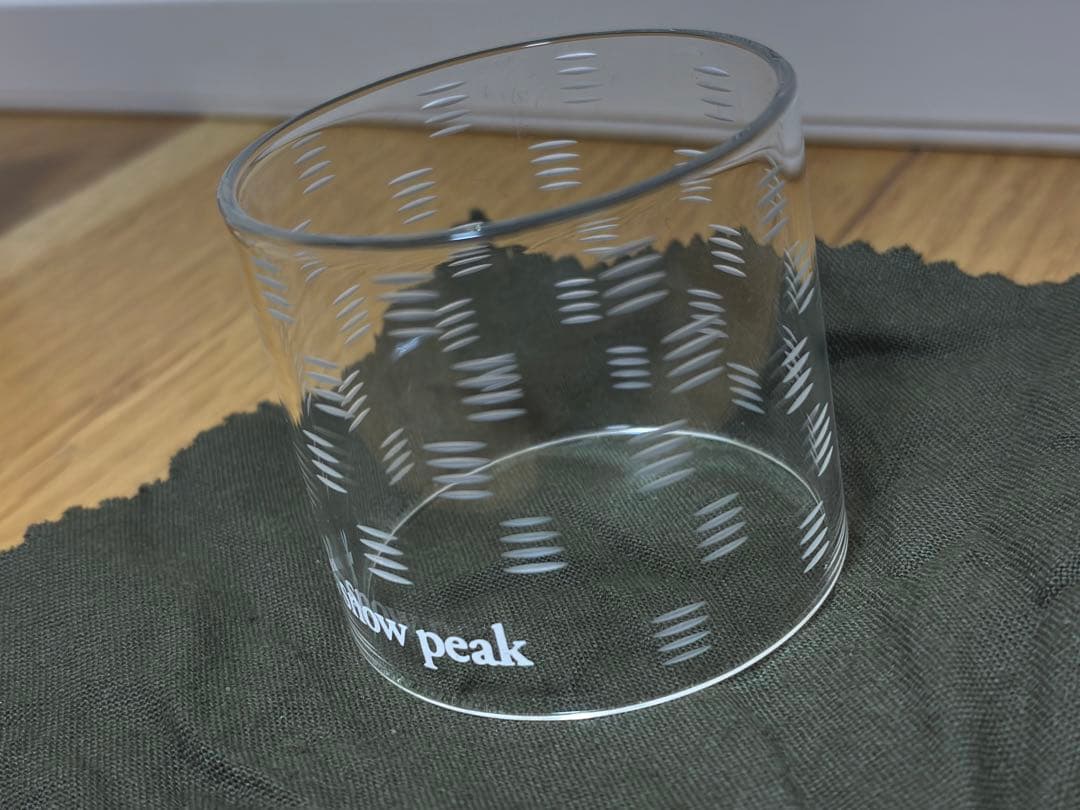 【激レア】スノーピーク　ランタン天グローブ 江戸切子 KASURI PG-202