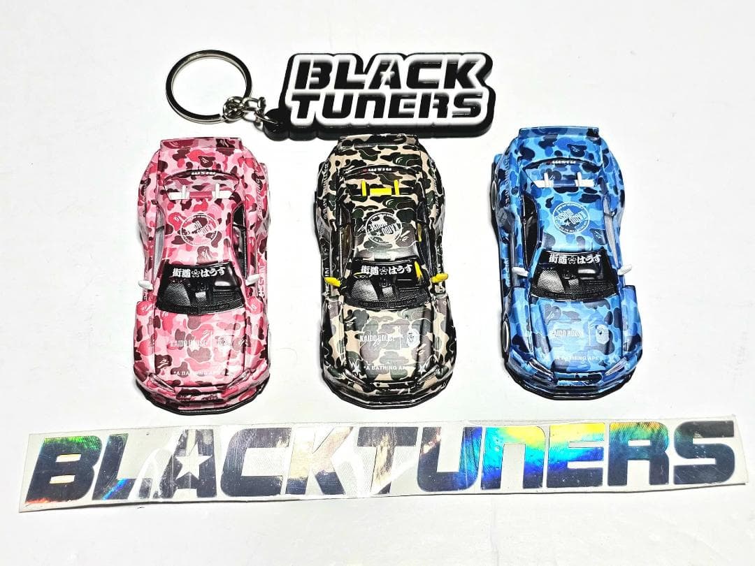 MINIGT KAIDO★HOUSE R34 スカイライン BAPE 3セット