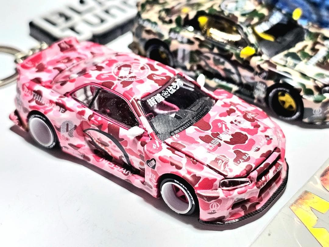 MINIGT KAIDO★HOUSE R34 スカイライン BAPE 3セット