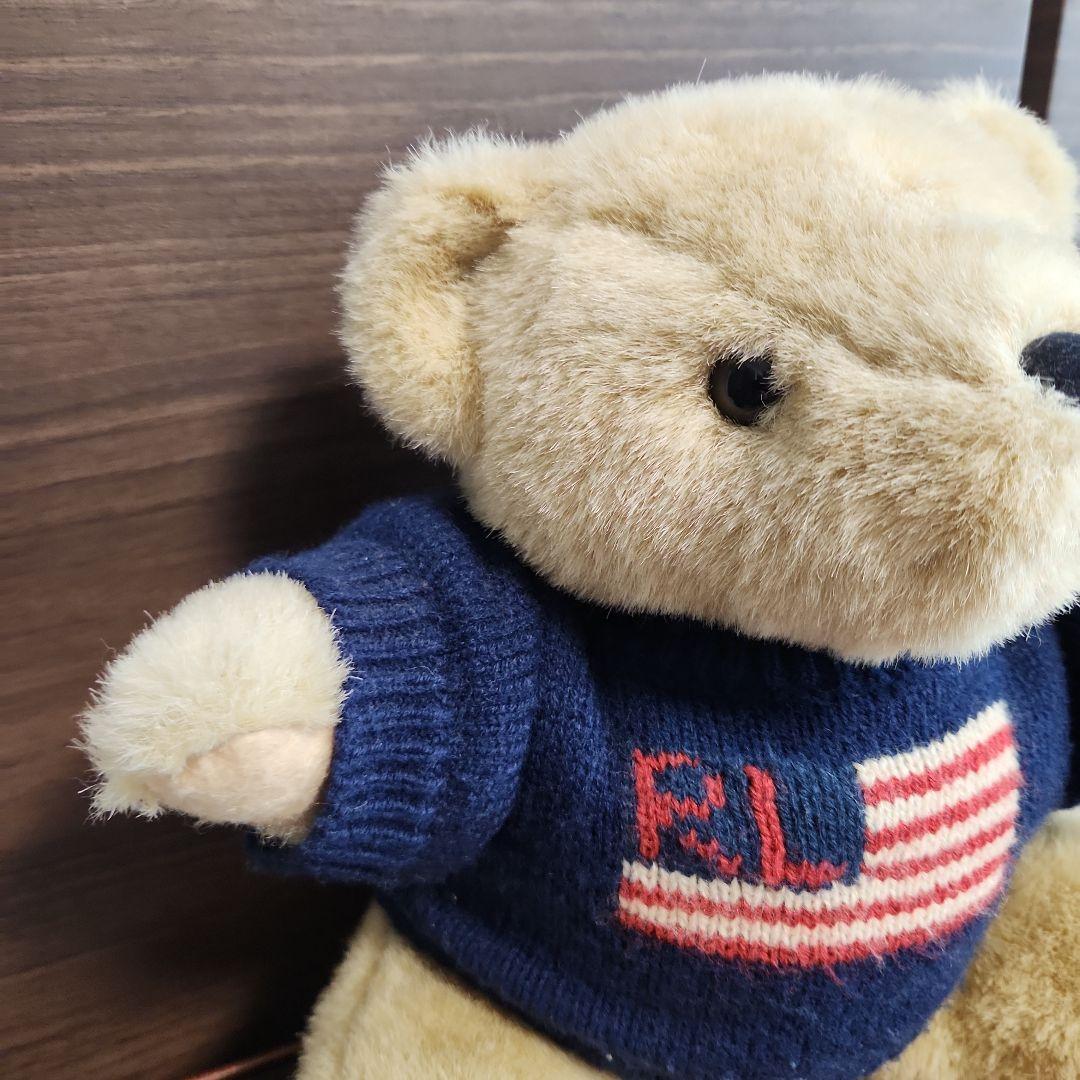 ビンテージ1996年製ポロラルフローレン ポロベア 美品ラルフローレンぬいぐるみ
