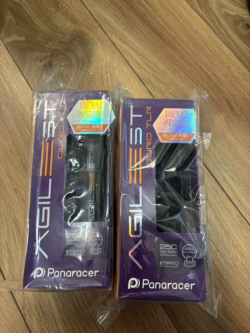 パナレーサー　アジリストデューロTLR 25C 2本まとめ売り