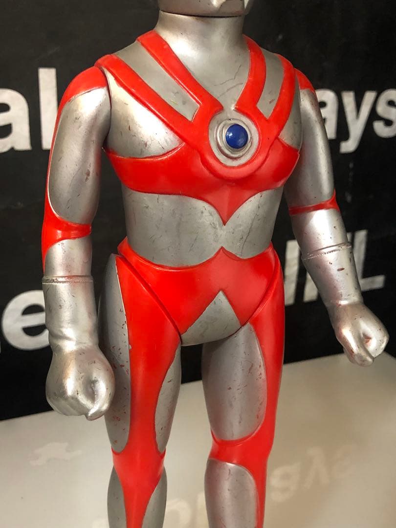 ポピーグレートザウルス　ウルトラマンエース　ソフビ 当時物 31cm