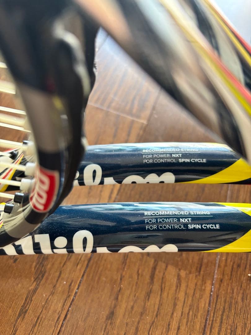 Wilson STEAM 100 2本セット　錦織
