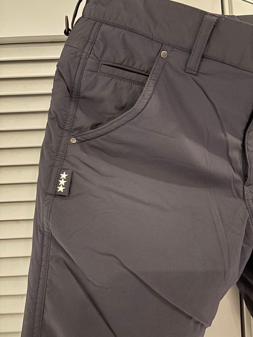 パーリーゲイツ　秋冬用中綿パンツ　暖パン　ネイビー