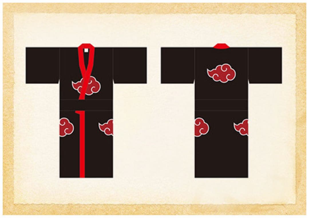 新品未開封　富士急ナルトルーム限定グッズ 暁 NARUTO Mサイズ