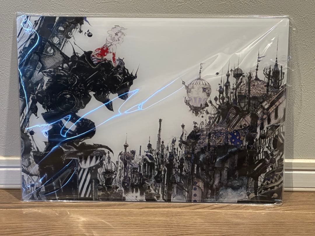 天野喜孝　街　アクリルプレート ファイナルファンタジー6 FFⅥ