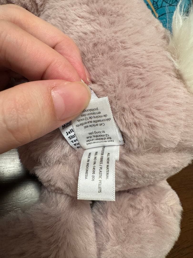 新品大人気色ジェリーキャットうさぎMサイズ　Rosa 31cm