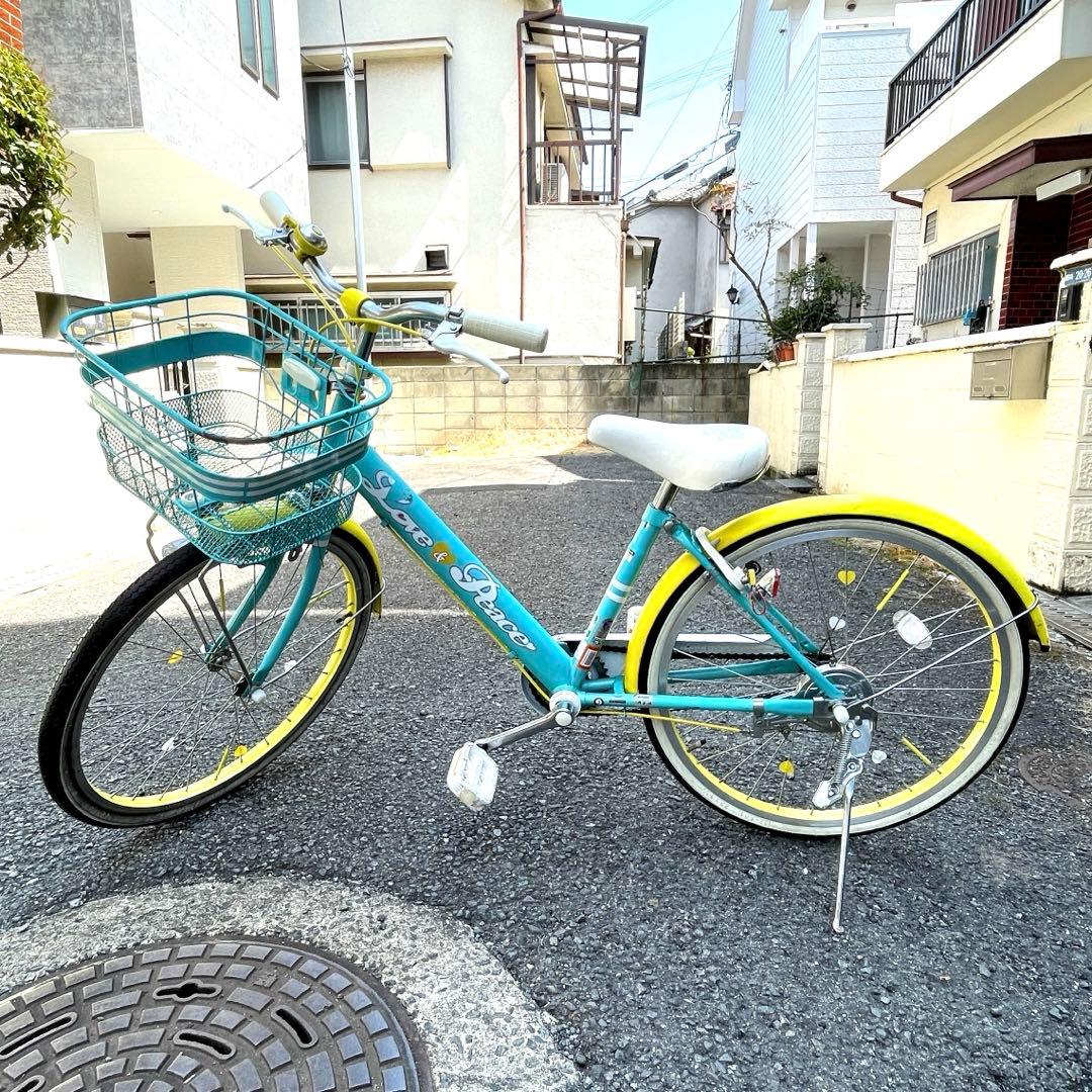 【手渡し限定】大阪府　22インチ　キッズサイクル