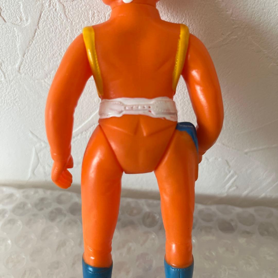 ⚠️激レア　トリプルファイター　SAT隊員　ミドルサイズ　ソフビ　当時物