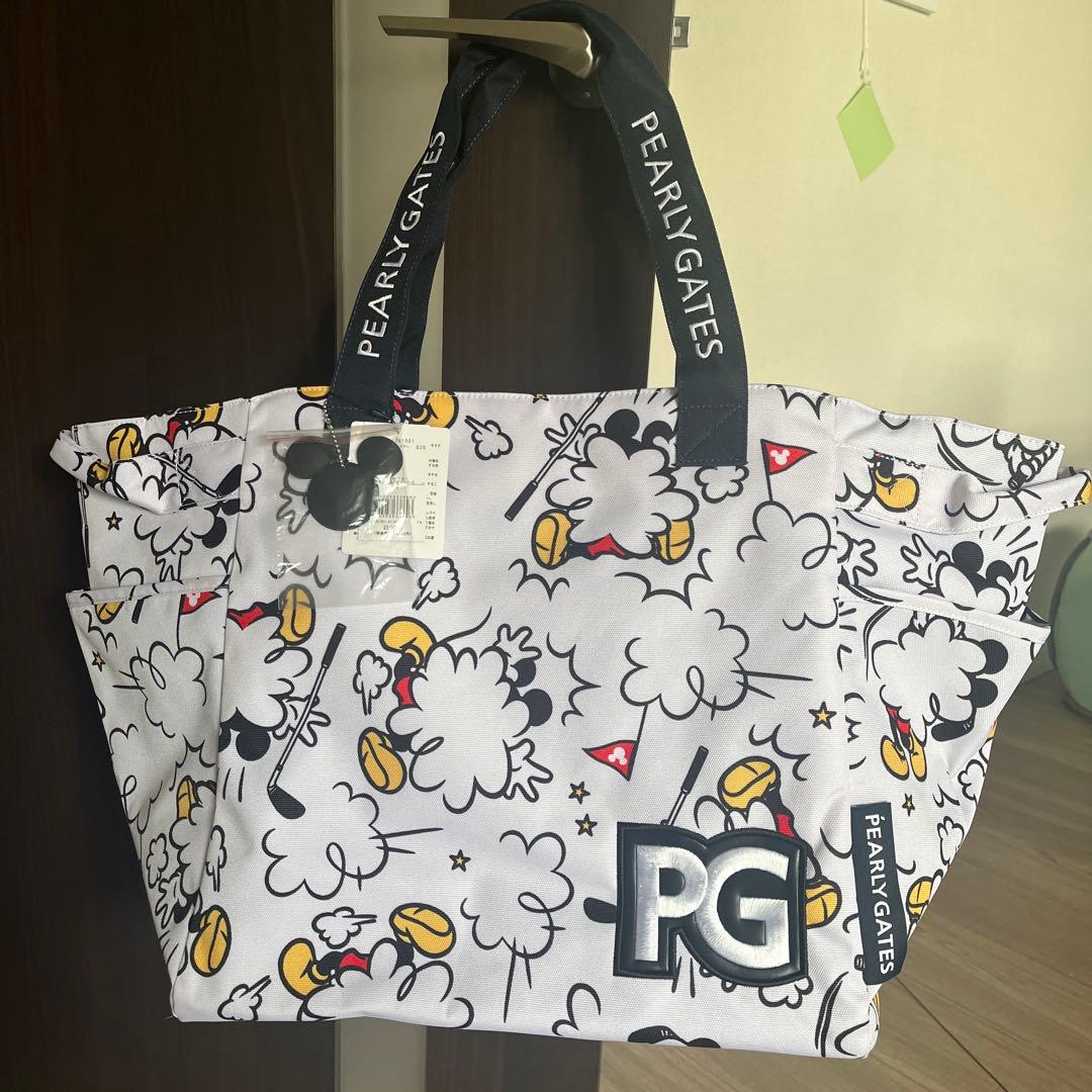パーリーゲイツ　ミッキー　コラボ　ロッカーバッグ　新品タグ付き　バンカーショット