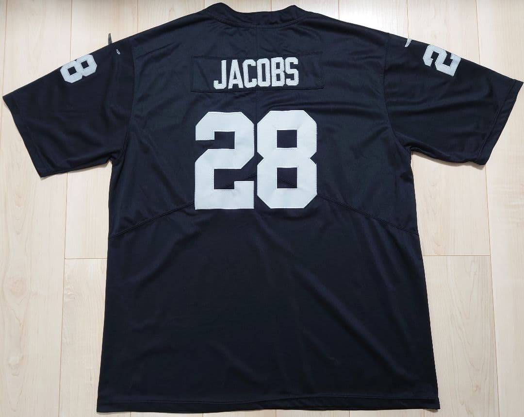NFL レイダース ジョシュ・ジェイコブス NIKEリミテッドジャージ【3XL】