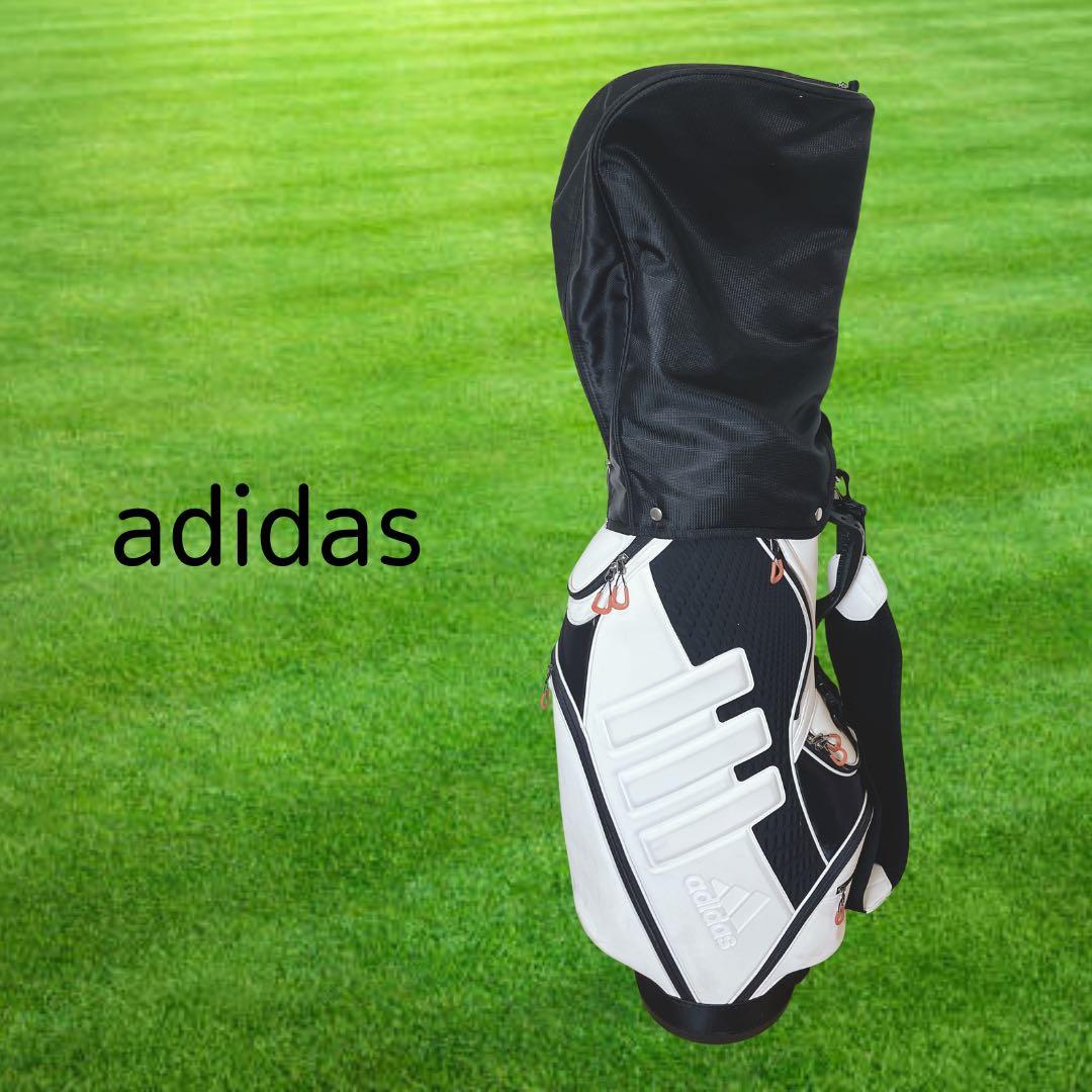 K259 adidas アディダス キャディバッグ ホワイト