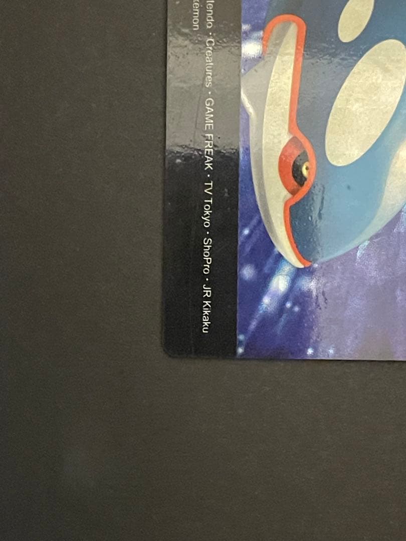 ポケモンカード　ずかんカード　グラードン&カイオーガ