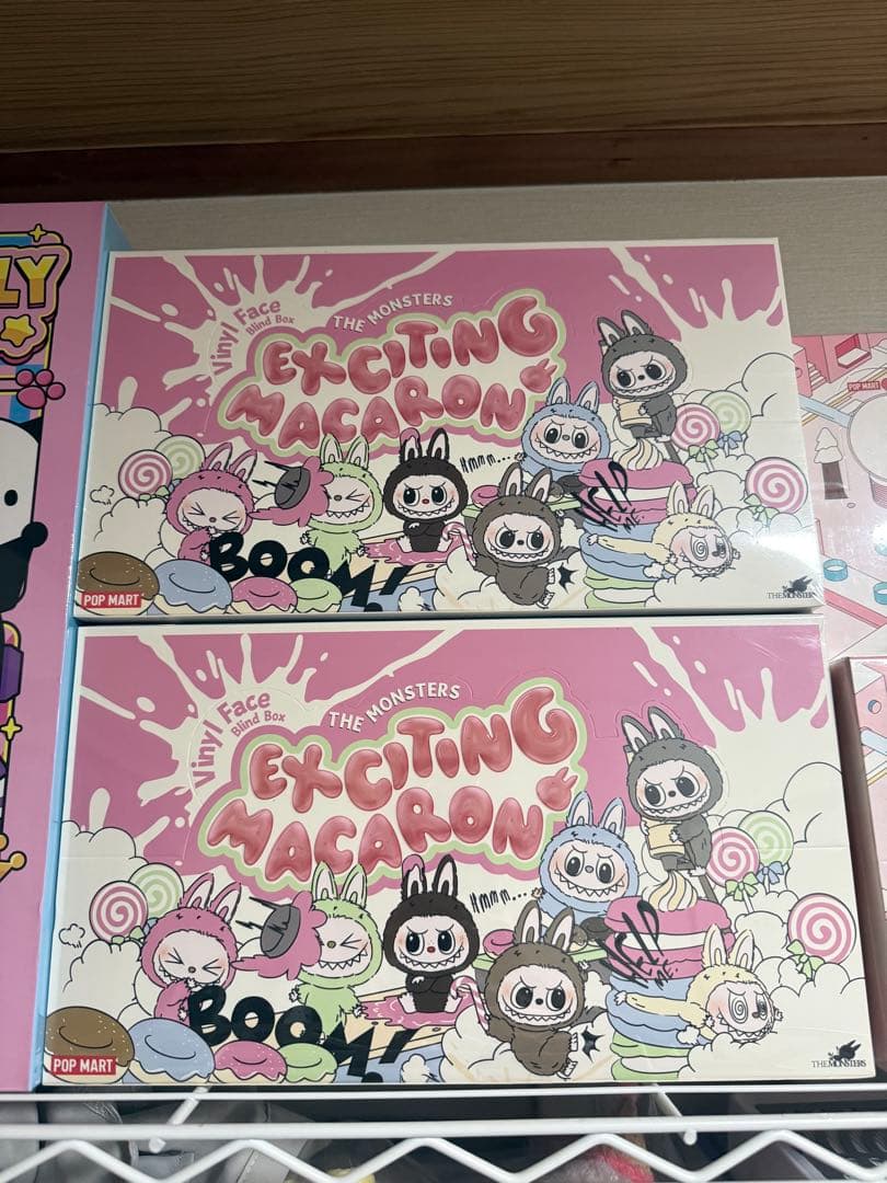【ラブブ】POP MART EXCITING MACARONアソートボックス×2