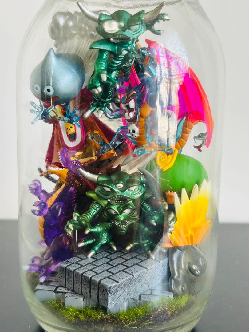 ドラゴンクエスト　モンスターズフィギュア　魔王　スライム　クリスタルモンスターズ