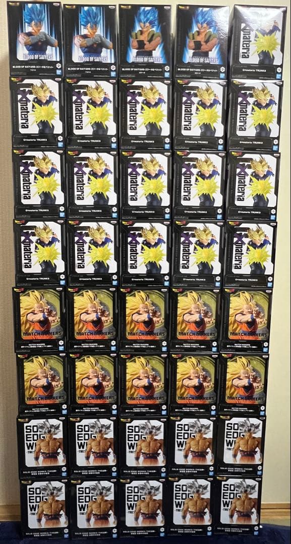 ドラゴンボールフィギュアまとめ売り　孫悟空　トランクス　ゴジータ　ベジット40個