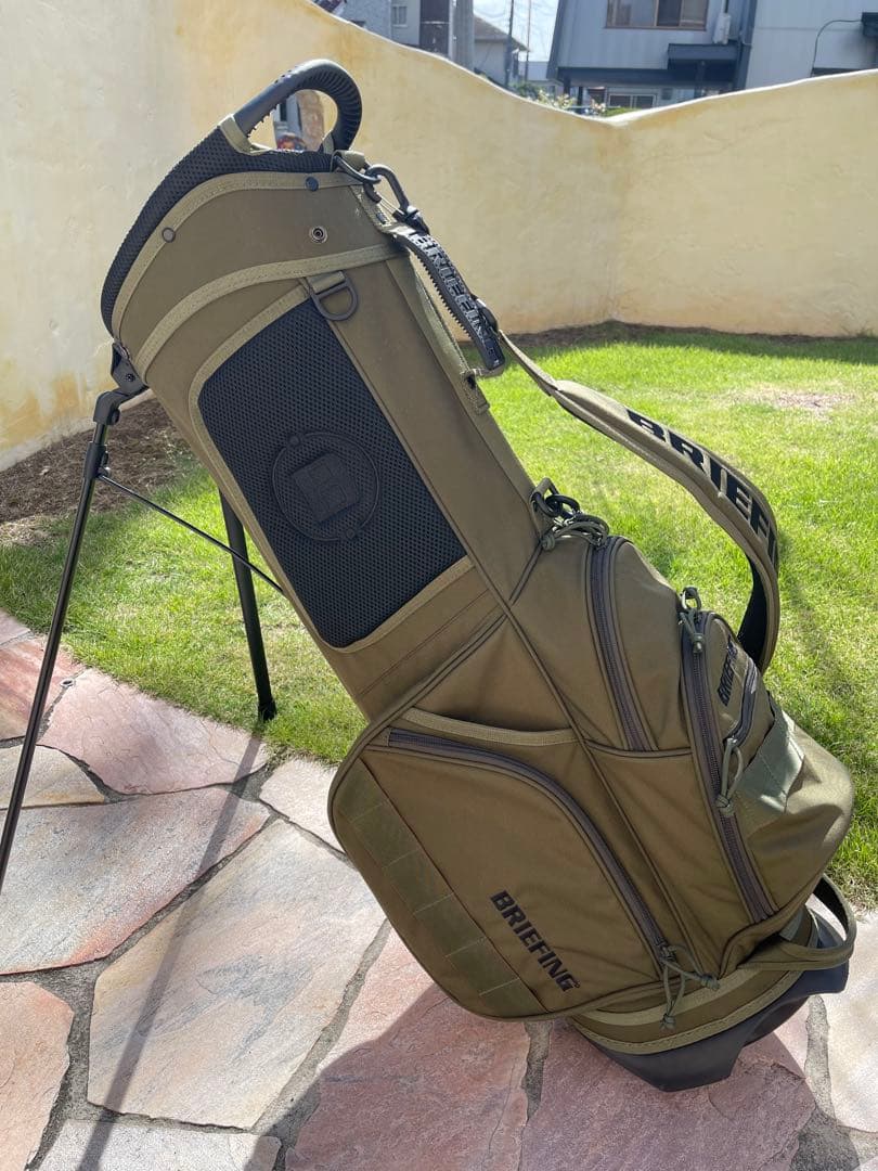 BRIEFING スタンドキャディバッグ 美品