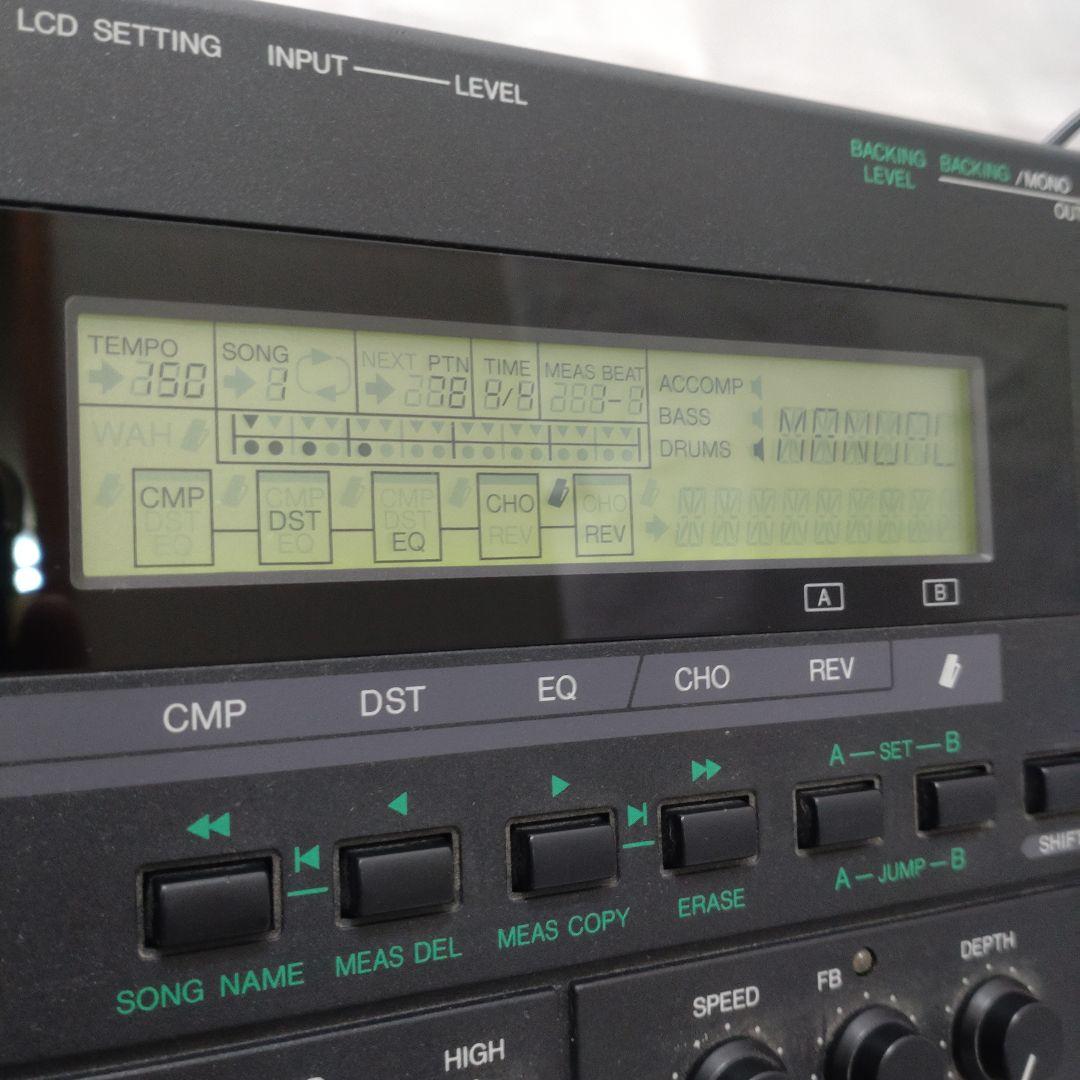 YAMAHA GW50 リズム搭載ギターエフェクター 取り説 アダプター付き