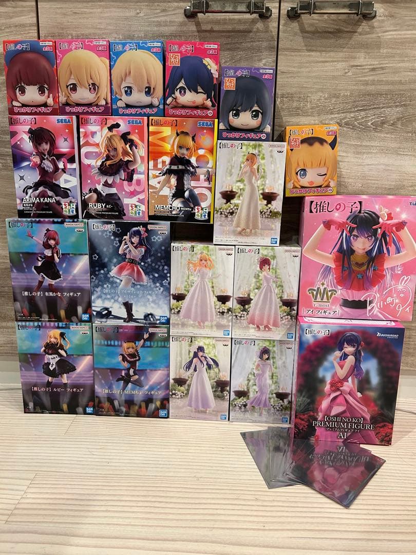 推しの子　アイ　ルビー　有馬かな　MEMちょ　黒川あかね　フィギュア