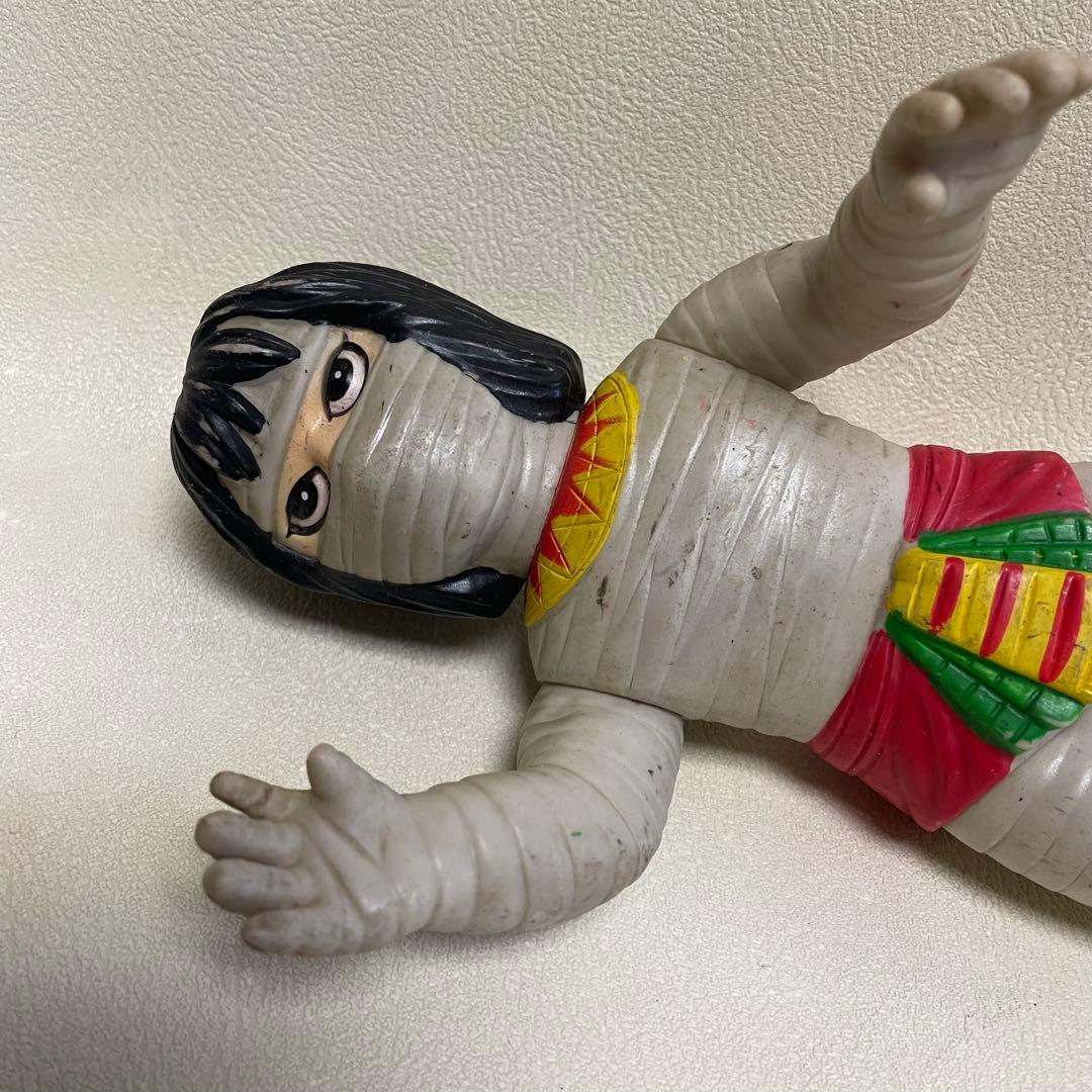 タイガーマスク　ザ・エジプト・ミイラ　ソフビ