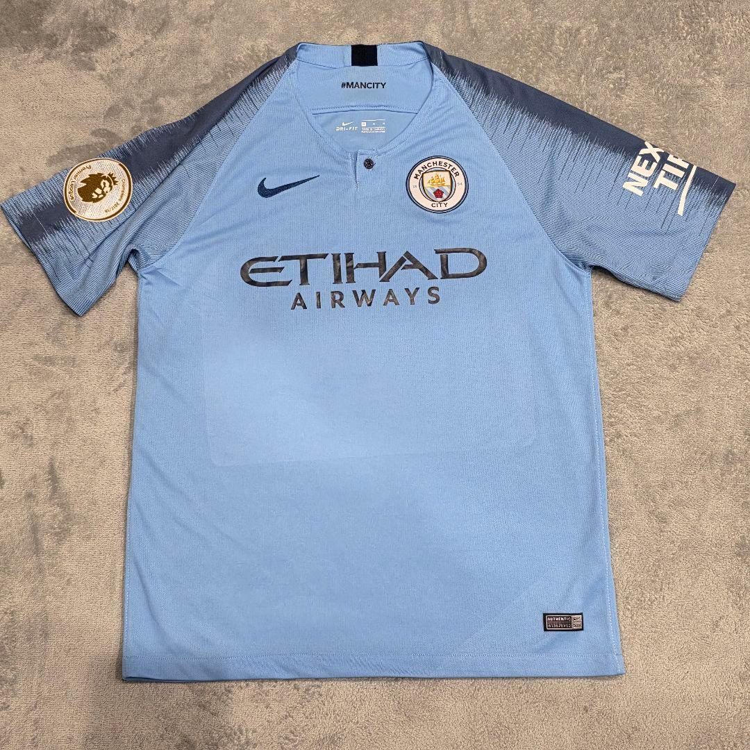 マンチェスターシティ　18/19　アグエロ　ユニフォーム　M　NIKE　ナイキ