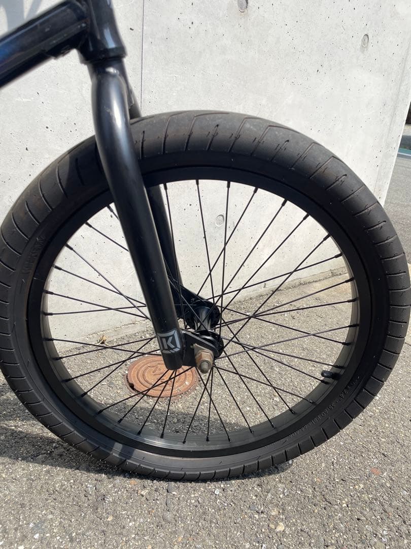 KINK BMX 20 室内保管、走行少、美品 レアブレーキ付 ブラック ブルー