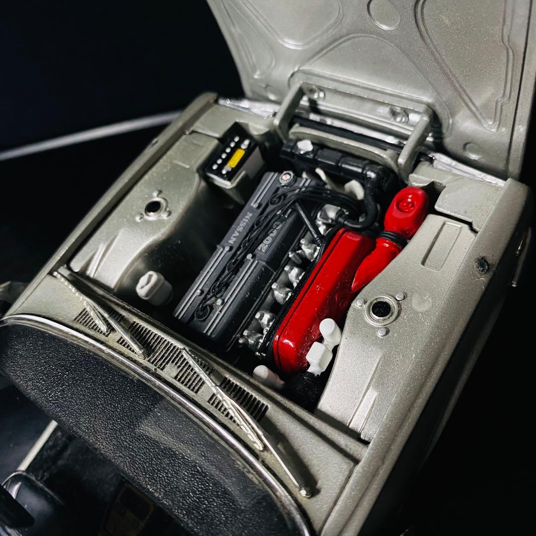 京商 1/18 日産フェアレディ240ZGマルーン スカイライン2000GT-R