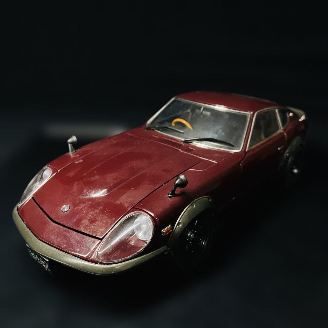 京商 1/18 日産フェアレディ240ZGマルーン スカイライン2000GT-R