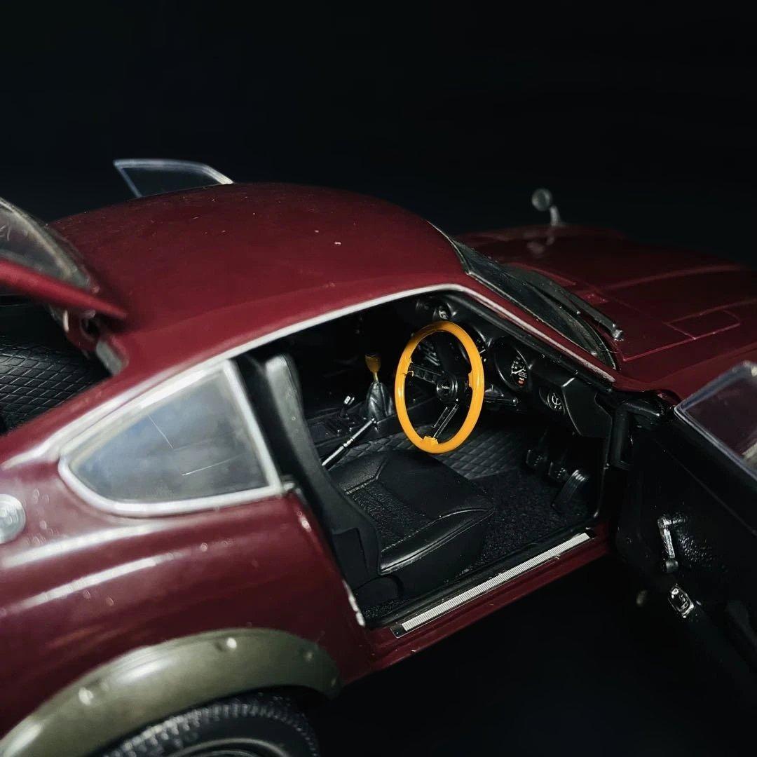 京商 1/18 日産フェアレディ240ZGマルーン スカイライン2000GT-R