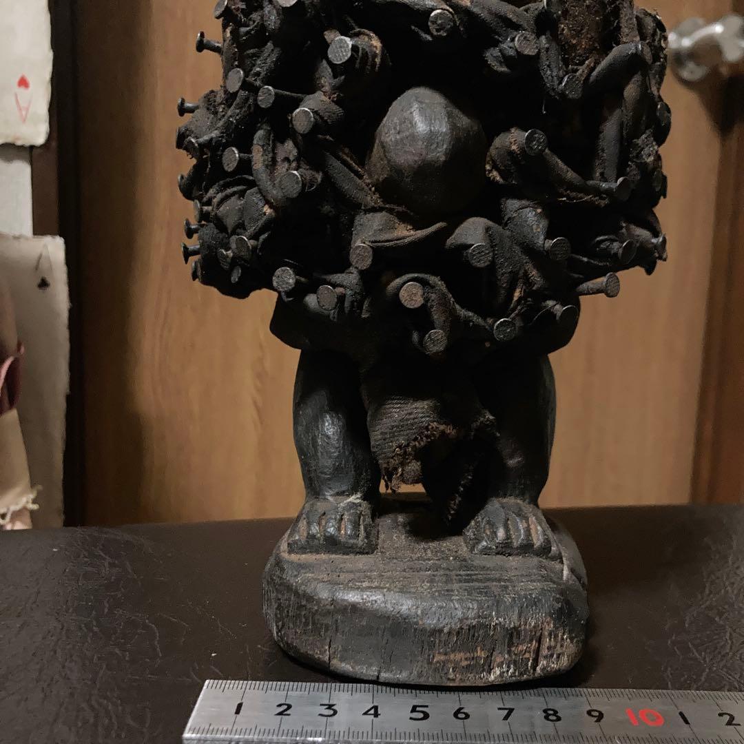 アフリカ　呪物　人形