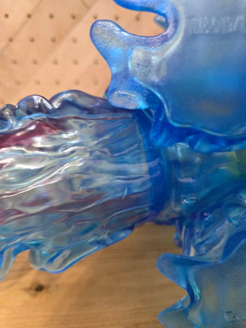 ギガブレイン ヘドラ クリアブルー ソフビ