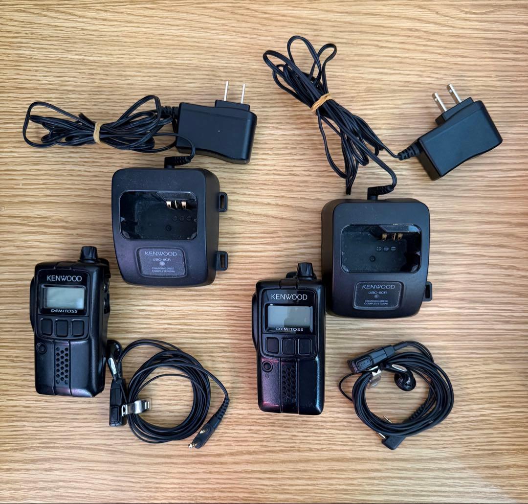KENWOOD Demitoss UBZ-EA20R トランシーバー 2台