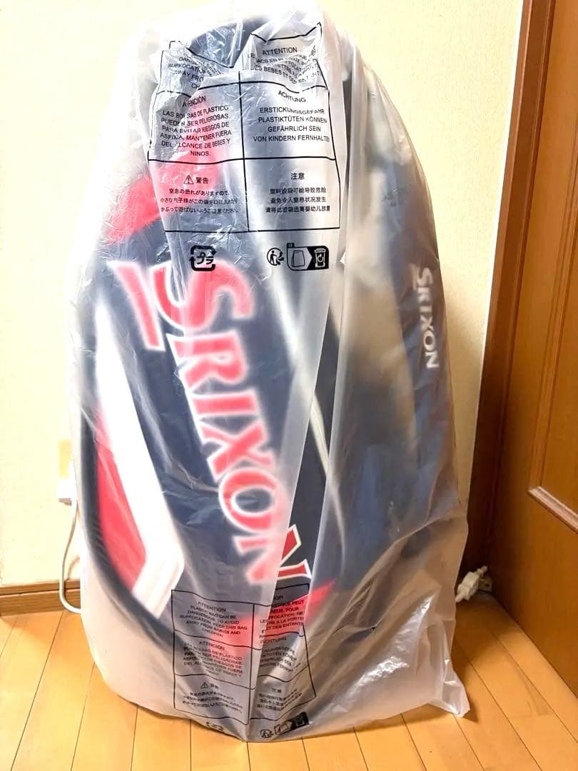 Srixon キャディバッグ ネイビー/ホワイト/レッド　新品、未使用、タグ付き