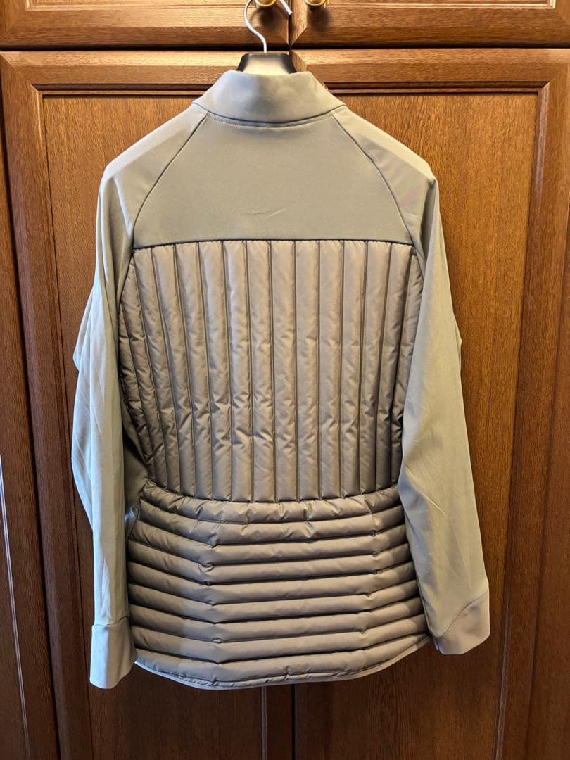 adidas メンズジャケット グレー キルティング